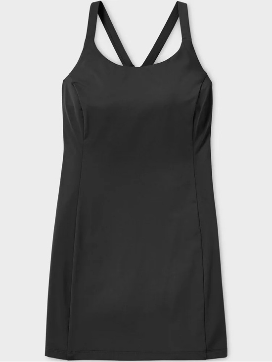 Duluth Trading Co Other - NWT DULUTH TRADING Women's AKHG Lost Lake Swim Dress Women’s Size 4 Black 7315